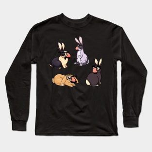 Groucho Bunny Sticker Pack Long Sleeve T-Shirt